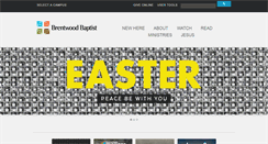 Desktop Screenshot of brentwoodbaptist.com